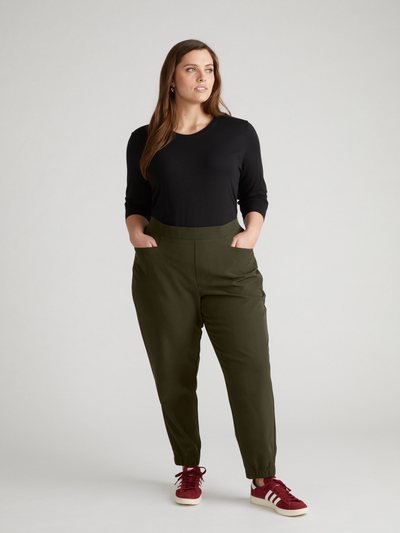 Universal Standard Go-Stretch Jogger - Nori