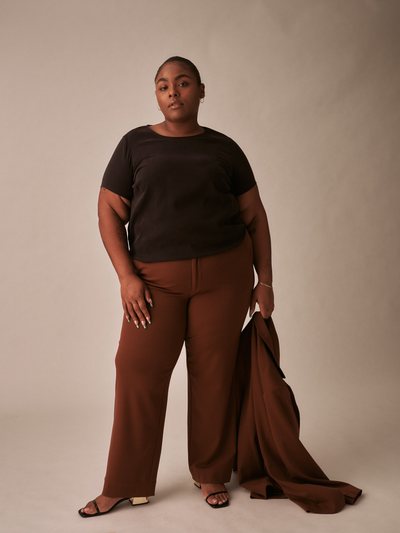 Universal Standard All Day Irving Straight Leg Pants - Pony