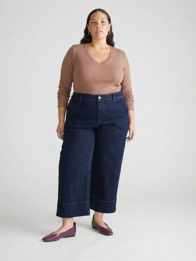 Universal Standard Long Sleeve V Rex - Allspice