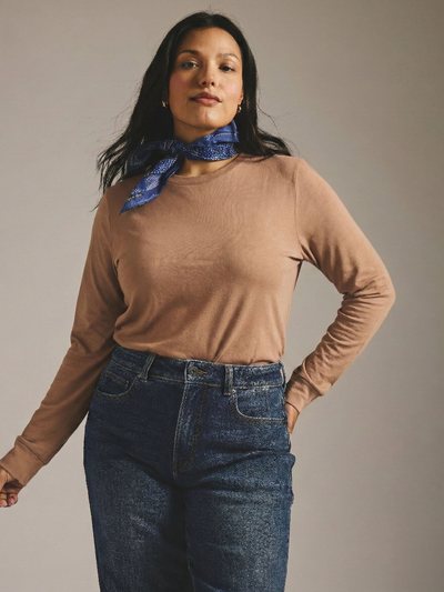 Universal Standard Long Sleeve Tee Rex - Allspice