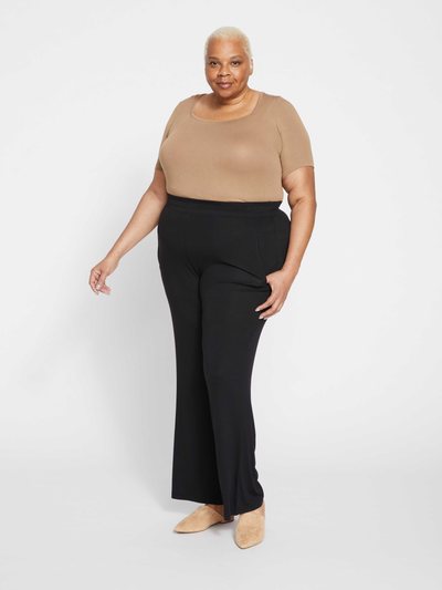 Universal Standard Cloud Rib Mola Pant - Black