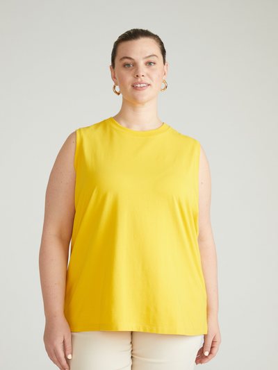 Universal Standard Patti Muscle Tank - Yellow