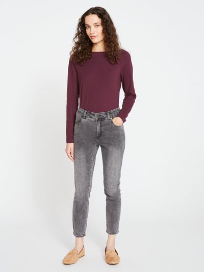Universal Standard Seine High Rise Skinny Jeans 27 Inch - Distressed Black
