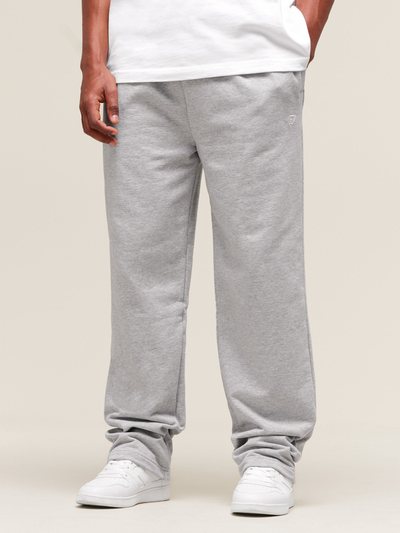 Gymshark Gymshark Rest Day Essentials Straight Leg Joggers - Light Grey Marl