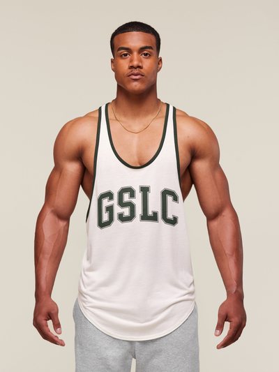 Gymshark Gymshark GSLC Ringer Stringer - Soft White