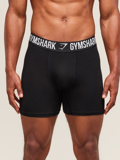 Gymshark Gymshark Long Boxer Brief 3PK - Denim Grey/Titanium Blue/Black