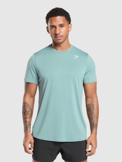 Gymshark Gymshark Arrival T-Shirt - Celeste Blue