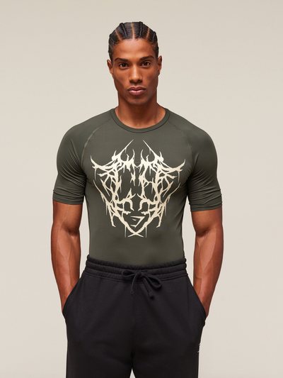 Gymshark Gymshark Carlos Belcast x Element Baselayer - Strength Green