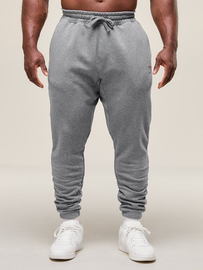 Gymshark Gymshark Power Wordmark Joggers - Charcoal Core Marl
