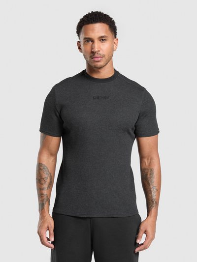 Gymshark Gymshark Waffle T-Shirt - Black