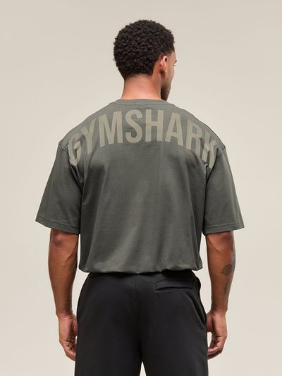 Gymshark Gymshark Power T-Shirt - Strength Green