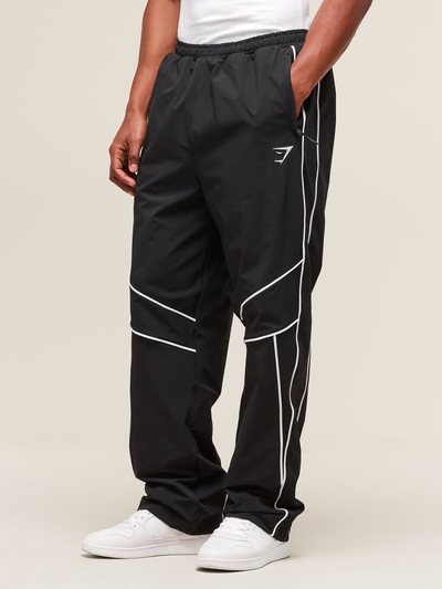 Gymshark Gymshark Retro Crinkle Track Pants - Black
