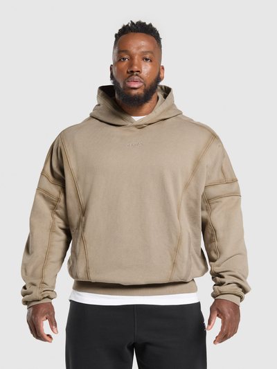 Gymshark Gymshark Heavyweight Hoodie - Lifestyle Brown