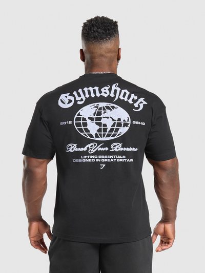 Gymshark Gymshark Break Your Barriers T-Shirt - Black