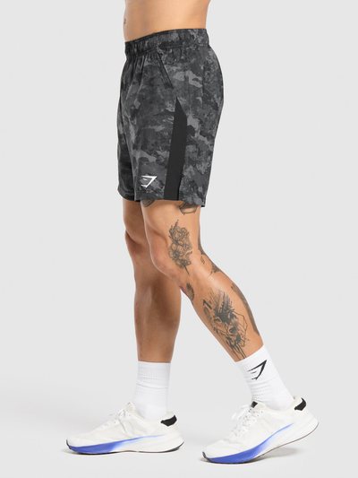 Gymshark Gymshark Sport  7" Shorts - Graphite Grey/Black