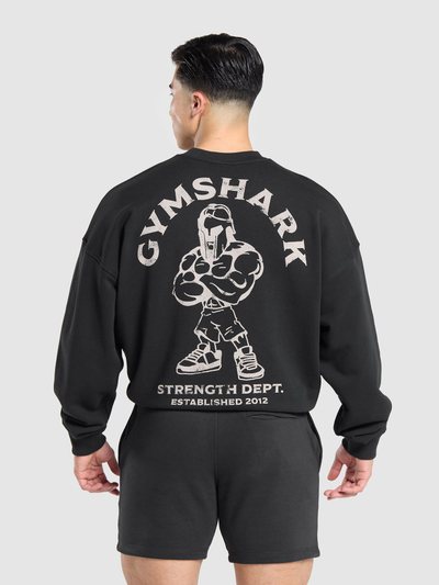 Gymshark Gymshark Spartan Crew - Black