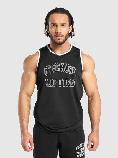 Gymshark Gymshark Mesh Tank - Black