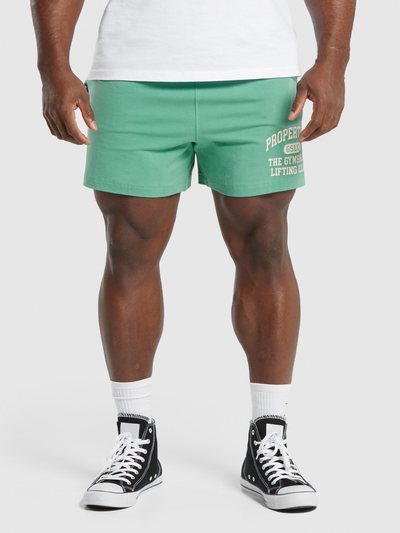 Gymshark Gymshark Lightweight Jersey Shorts - Lagoon Green