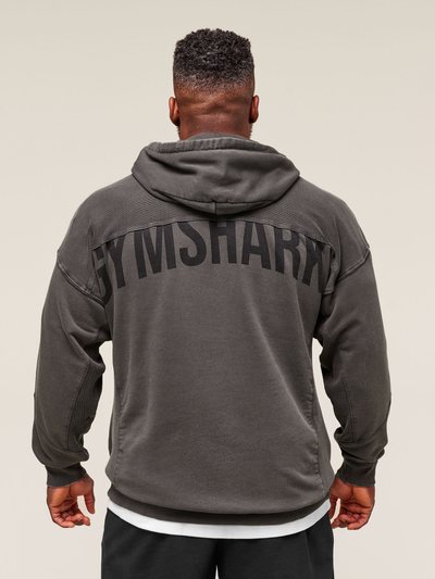 Gymshark Gymshark Power Washed Hoodie - Grey