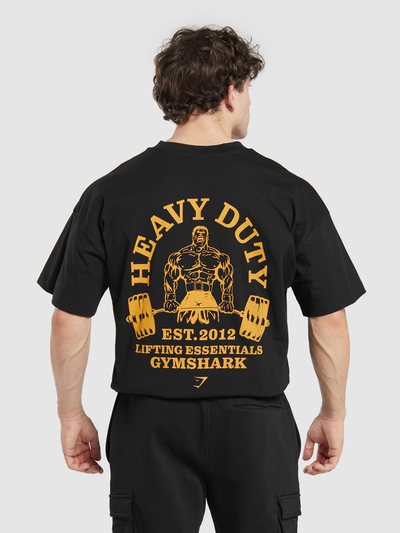 Gymshark Gymshark Heavy Duty T-Shirt - Black