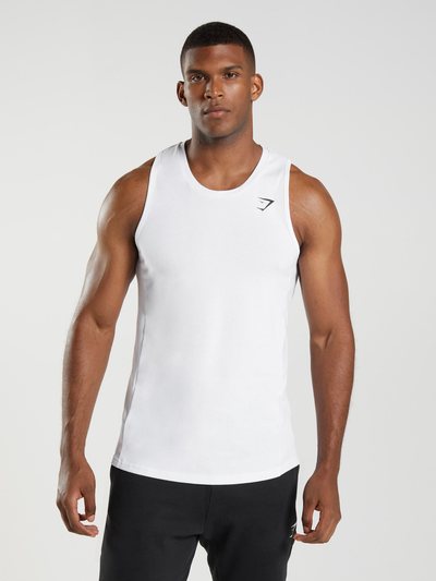 Gymshark Gymshark React Tank - White