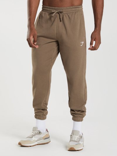 Gymshark Gymshark Essential Oversized Joggers - Soul Brown