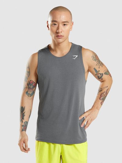 Gymshark Gymshark Arrival Tank - Grey
