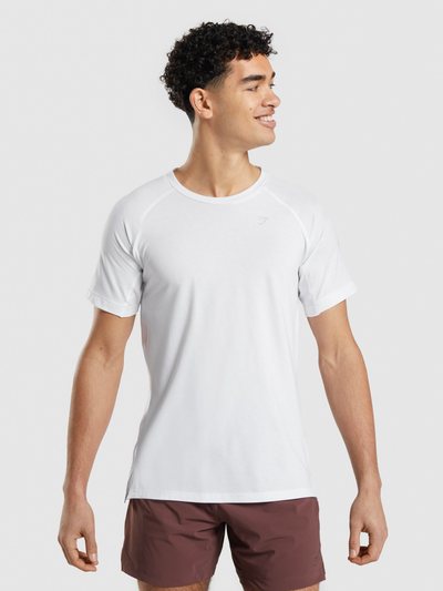 Gymshark Gymshark Studio Amplify T-Shirt - White