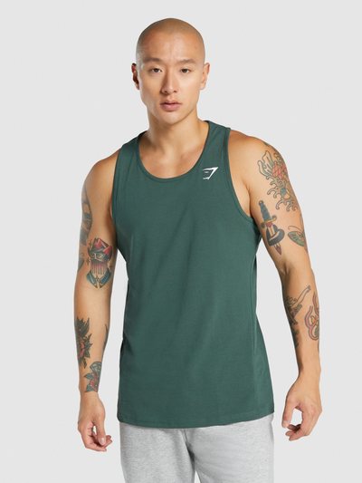 Gymshark Gymshark Critical 2.0 Tank - Dark Green