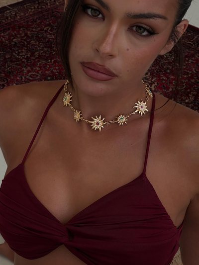 Princesspolly Sugary Statement Necklace Gold