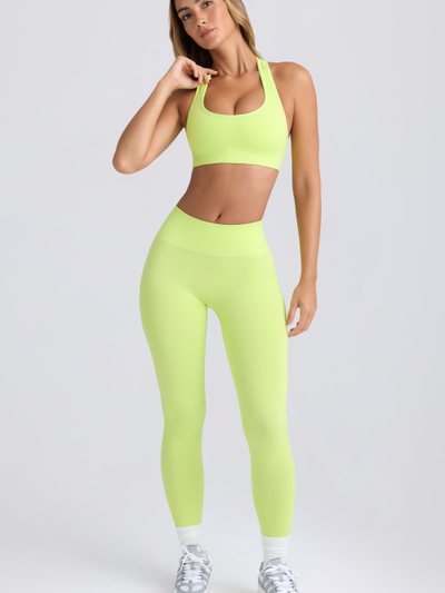 Oh Polly Super Sculpt Seamless Leggings in Key Lime