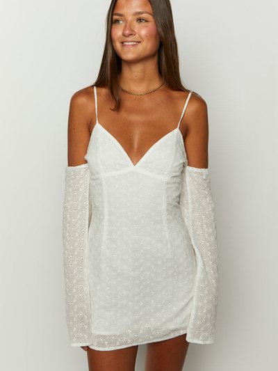 Beginningboutique Miami White Mini Dress