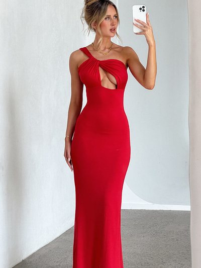 Beginningboutique Ellis Red Maxi Dress