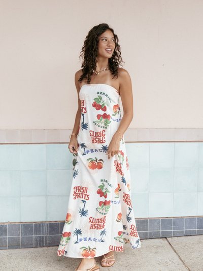 Petalandpup Valencia Maxi Dress - Tutti Fruiti