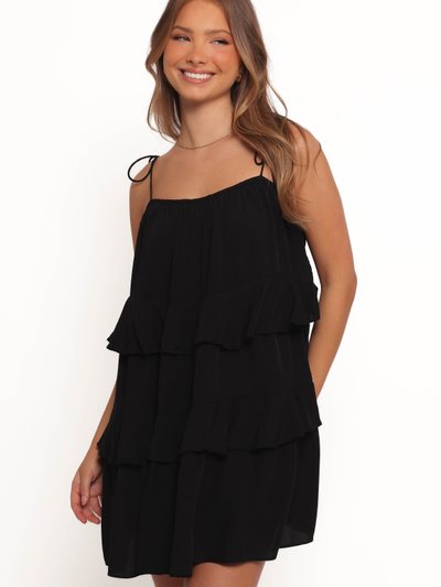 Petalandpup Mylo Mini Dress - Black