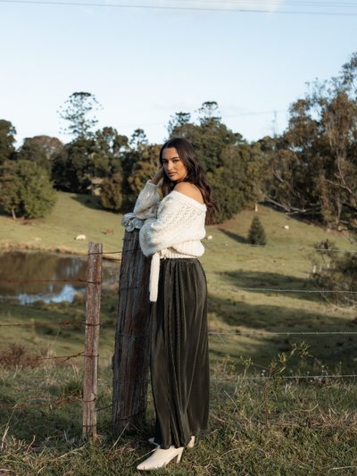 Petalandpup Leria Wide Pant - Olive