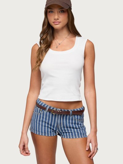 Edikted Yoonchae Scoop Neck Top