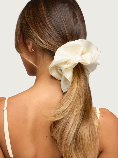 Edikted Satin Effect Layered Scrunchie