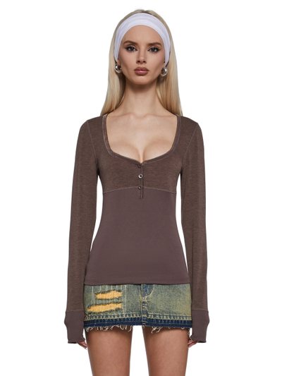 Dollskill Subtle Spark Long Sleeve Top