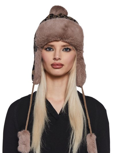 Dollskill Leopard Trapper Hat
