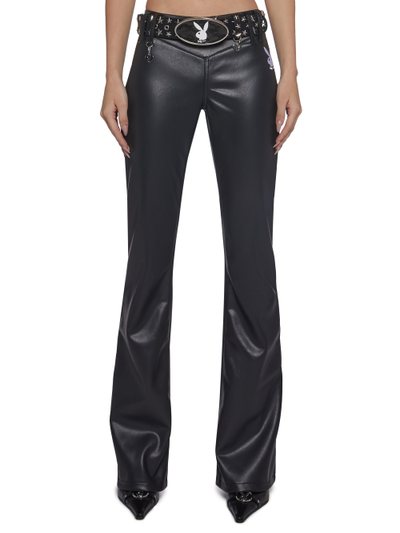 Dollskill Vegan Leather Low Rise Pants