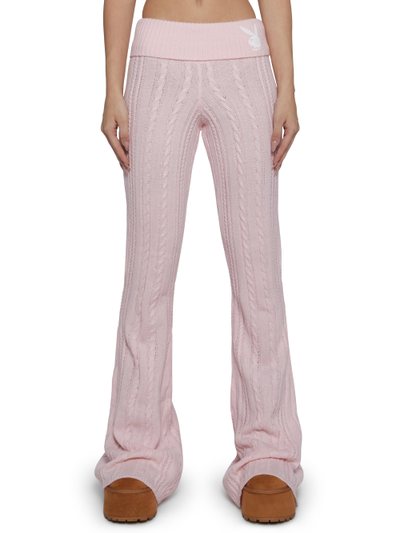 Dollskill Cable Knit Yoga Pants