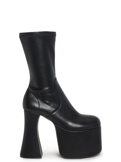 Dollskill Retro Party Stretch Boots - Black