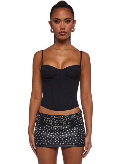 Dollskill Adulting Buckle Corset Top