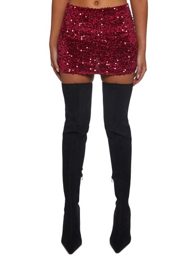 Dolls Kill Sparkle Me Mini Skirt