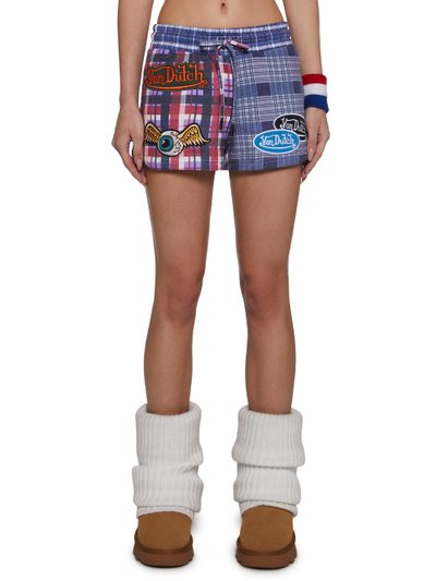 Dolls Kill Patchwork Lounge Shorts
