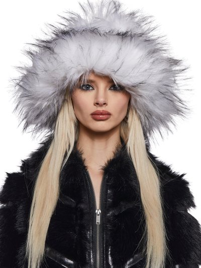 Dollskill Flirty Fuzzy Bucket Hat - White