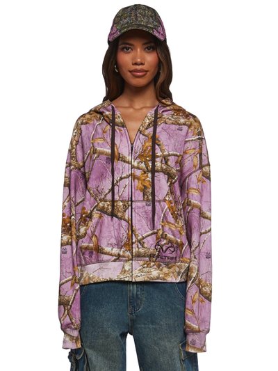 Dollskill Oversized Camo Hoodie
