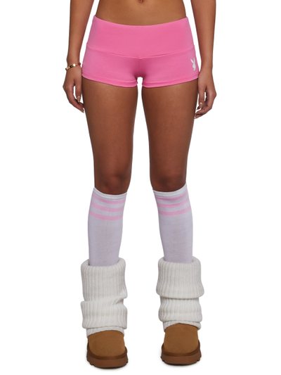 Dollskill Playboy Mini Shorts - Pink
