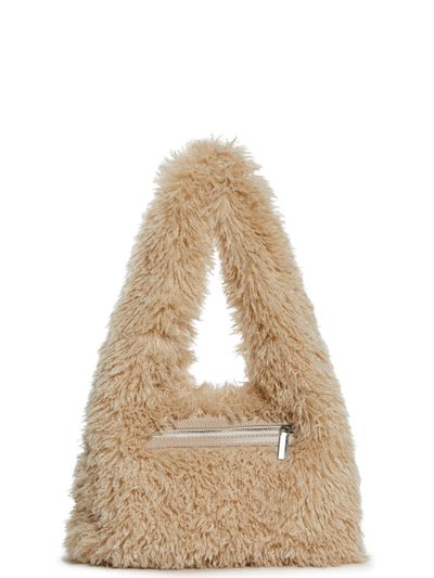 Dollskill Cutie Heart Faux Fur Shoulder Bag